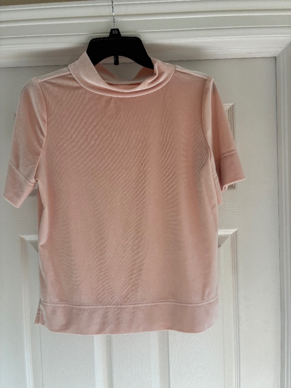 Anthropologie soft pink top, size small